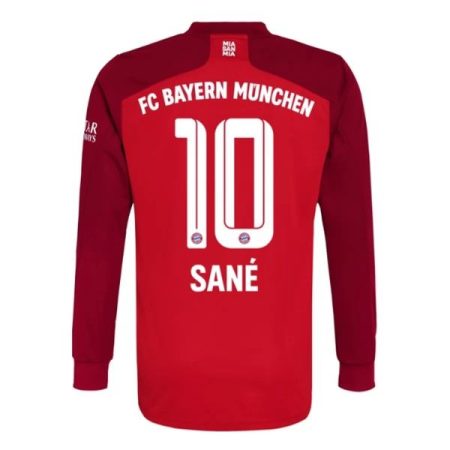 Camisola FC Bayern München Leroy Sané 10 Principal 2021 2022 – Manga Comprida